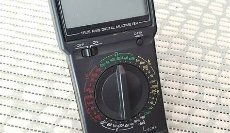 Vintage RADIO SHACK True RMS Digital Multimeter Cat No. 22-1181A
