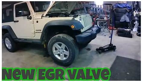 replace egr valve on 2011 jeep wrangler