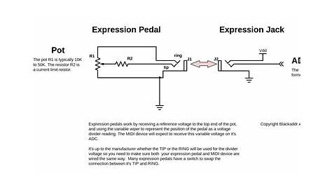 Boss Expression Pedal Schematic | christian.fr