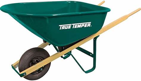 True Temper TRUE TEMP 6-CU FT STL WB(+6425 in the Wheelbarrows