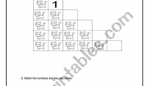 Count the cats. - ESL worksheet by annamoratto
