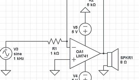 image of lm 741 op amp