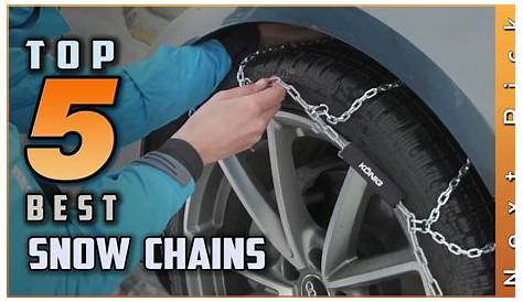 Top 5 Best Snow Chains Review In 2023 | You Can Buy Right Now - YouTube