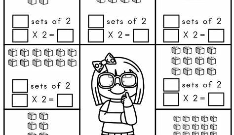Multiplication Worksheets: Multiplication Facts for 2 Times Tables