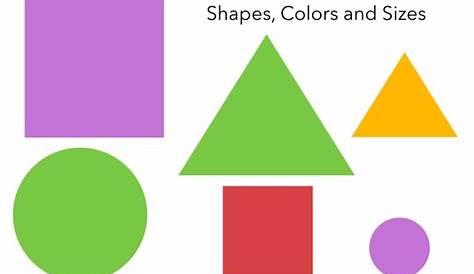 Shapes Sizes Color | Math Games | TinyTap