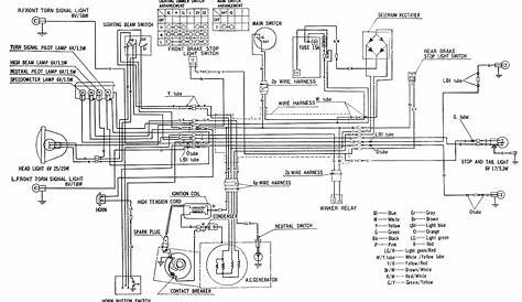 1967 honda ct90 wiring diagram