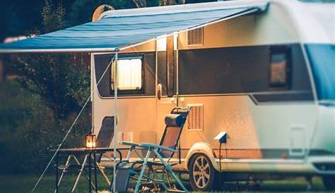 how to extend awning on camper