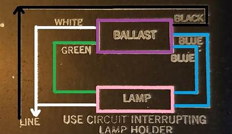 fluorescent ballast circuit diagram