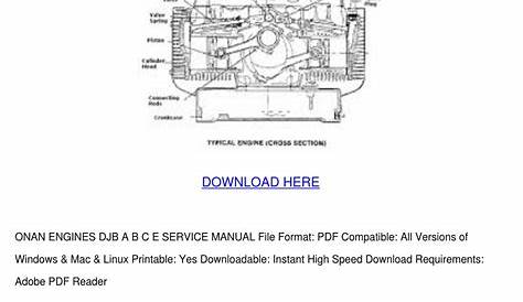 Onan Engines Djb A B C E Service Manual by FrederickaEgan - Issuu