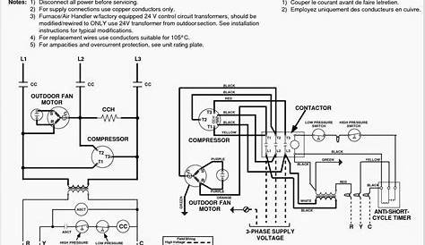 goodman condensing unit wiring diagram