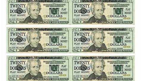 Fake Printable Money Inspirational 7 Best Of Printable Play Money