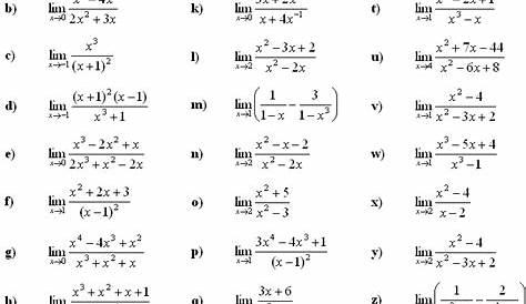 finding limits graphically worksheet