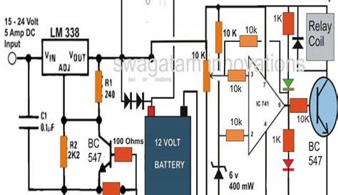 12V 7Ah Battery Charger Circuit Diagram Pdf - softzonejo