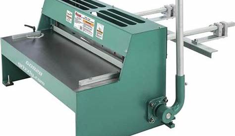 25" Benchtop Metal Shear at Grizzly.com