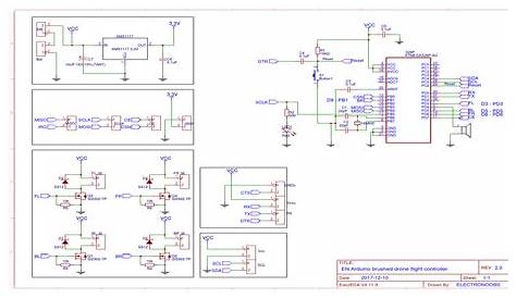 arduino drone circuit diagram