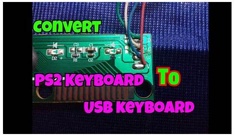 Convert Ps2 Keyboard To Usb Wiring Diagram - Wiring Diagram