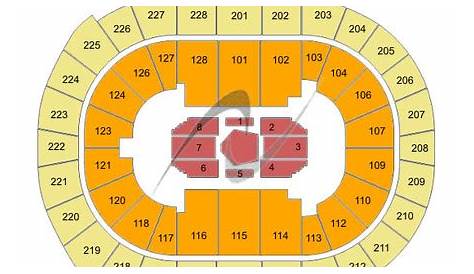 seat number sap center seating chart
