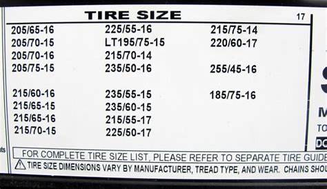 SCC Super Z Tire Cable Chains SZ335 Cars Pickups SUVs Class S Clearance