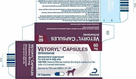 vetoryl dosage chart for dogs
