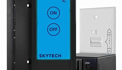 skytech gas fireplace manual