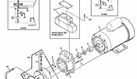 Monarch Hydraulics M-405 Parts Diagram - Mason Dynamics