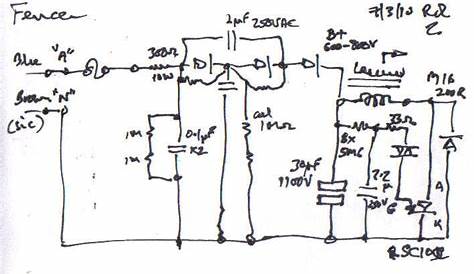 Circuit Diagram Electric Fence Energiser