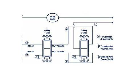 schematic diagram 4 way switch