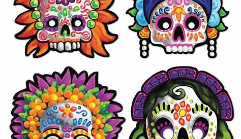 Day Of The Dead Masks - SpicyLegs.com
