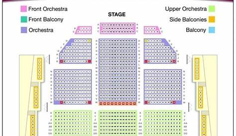 fox theatre spokane seating chart