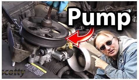 replace power steering pump mustang