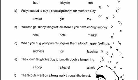 15 Best Images of Printable Noun Worksheets - Printable Noun Worksheets