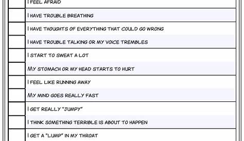 Anxiety Symptoms Checklist (+ES)