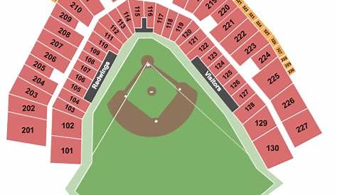 Rochester Red Wings Seating Map | Elcho Table
