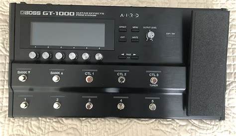 GT-1000 - Boss GT-1000 - Audiofanzine