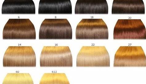 hair color chart 1 10