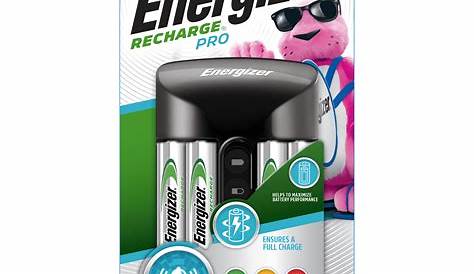 Energizer Recharge Pro AA & AAA Battery Charger, Includes 4