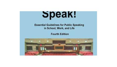 the essential elements of public speaking 7th edition pdf free