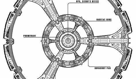 deep space nine station schematics