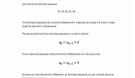 geometric sequence worksheet algebra 1