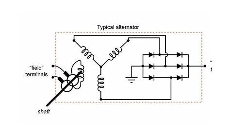 mercruiser 3.0 alternator wiring diagram