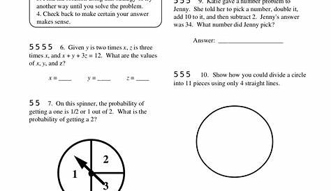 math stars worksheet answers