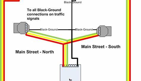 traffic light wiring diagram