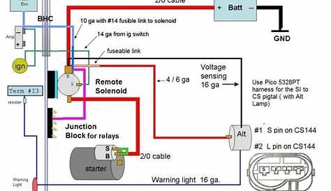 Delco 10Si Alternator Wiring Diagram - Database - Wiring Diagram Sample