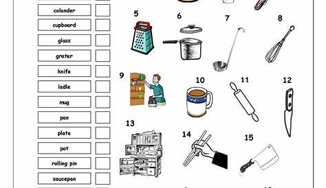 Kitchen Design Measurement Worksheets