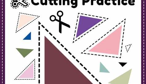 Cutting Practice - Free Printable PDF Worksheets for Kids