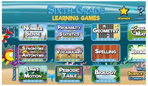 Sixth Grade Learning Games - App Preview - YouTube