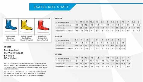 figure skate size chart vs shoe size