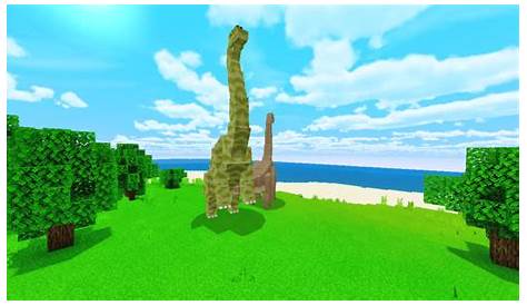 Download addon Dinosaurs' Time for Minecraft Bedrock Edition 1.16.201