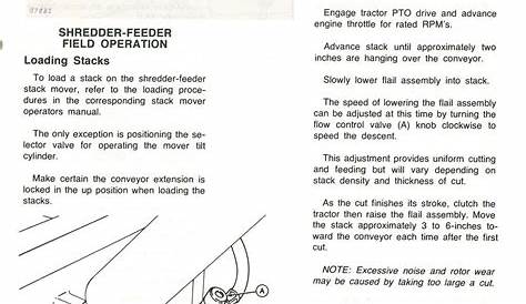 shredder operator manual