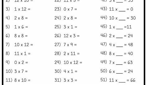 multiplication 6 7 8 worksheet